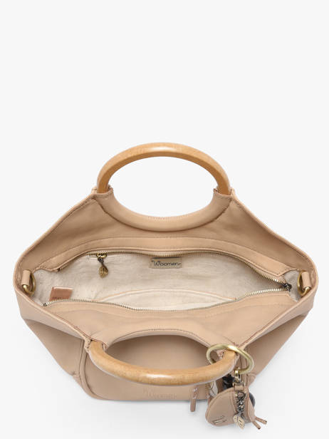 Handtassen M Crocus Woomen Beige crocus WCRO23 ander zicht 4